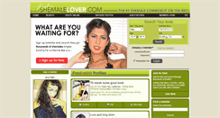 Desktop Screenshot of findashemalelover.com